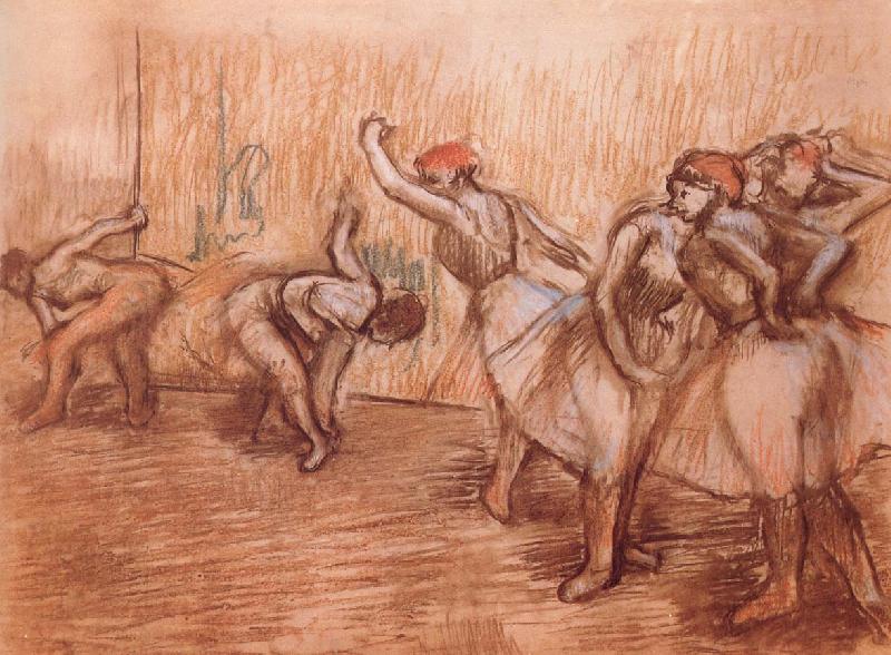 Edgar Degas dancers